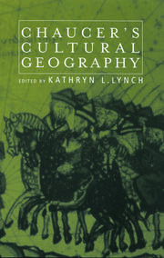 Chaucer's Cultural Geography book cover