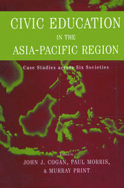 Civic Education in the Asia-Pacific Region: Case Studies Across Six Societies book cover