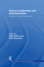 School Leadership and Administration: Adopting a Cultural Perspective book cover