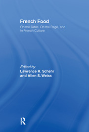 French Food: On the Table, On the Page, and in French Culture book cover