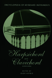The Harpsichord and Clavichord: An Encyclopedia book cover