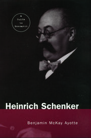 Heinrich Schenker: A Research and Information Guide book cover