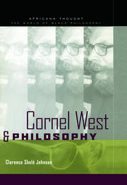 Cornel West and Philosophy book cover