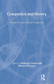 Comparison and History: Europe in Cross-National Perspective book cover