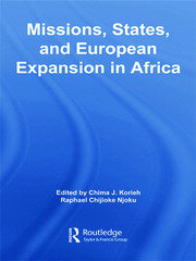 Missions, States, and European Expansion in Africa book cover