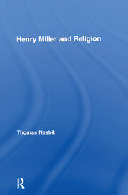 Henry Miller and Religion book cover