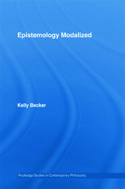 Epistemology Modalized book cover