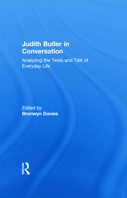 Judith Butler in Conversation: Analyzing the Texts and Talk of Everyday Life book cover