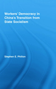 Workers' Democracy in China's Transition from State Socialism book cover