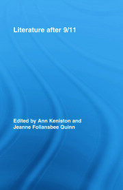 Literature after 9/11 book cover