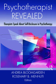 Psychotherapist Revealed: Therapists Speak About Self-Disclosure in Psychotherapy book cover