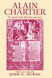 Alain Chartier: The Quarrel of the Belle Dame Sans Mercy book cover