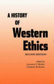 A History of Western Ethics book cover