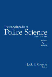 Encyclopedia of Police Science: 2-volume set book cover
