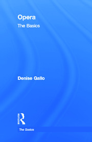 Opera: The Basics book cover