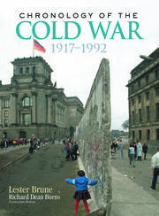 Chronology of the Cold War: 1917�1992 book cover