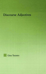 Discourse Adjectives book cover