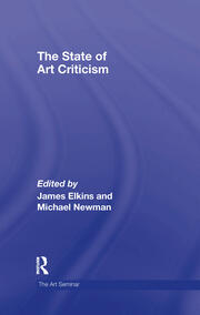 The State of Art Criticism book cover