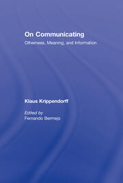 On Communicating: Otherness, Meaning, and Information book cover