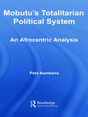 Mobutu's Totalitarian Political System: An Afrocentric Analysis book cover