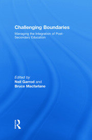 Challenging Boundaries: Managing the integration of post-secondary education book cover