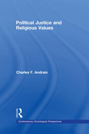 Political Justice and Religious Values book cover