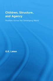 Children, Structure and Agency: Realities Across the Developing World book cover