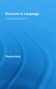 Structure in Language: A Dynamic Perspective book cover