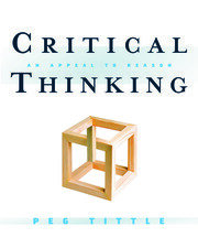 Critical Thinking: An Appeal to Reason book cover