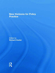 New Horizons for Policy Practice book cover