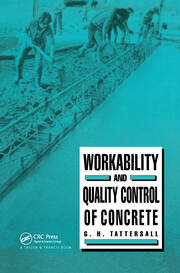 Workability and Quality Control of Concrete book cover