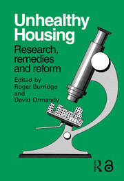 Unhealthy Housing: Research, remedies and reform book cover
