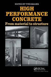 High Performance Concrete: From material to structure book cover
