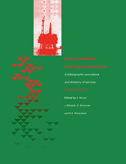 Petroleum and Marine Technology Information Guide: A bibliographic sourcebook and directory of services book cover