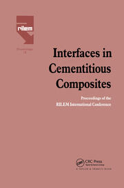 Interfaces in Cementitious Composites book cover