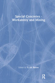 Special Concretes - Workability and Mixing book cover