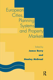 European Cities, Planning Systems and Property Markets book cover