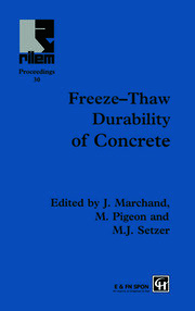 Freeze-Thaw Durability of Concrete book cover