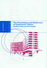 The Presentation and Settlement of Contractors' Claims - E2 book cover
