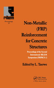 Non-Metallic (FRP) Reinforcement for Concrete Structures: Proceedings of the Second International RILEM Symposium book cover