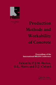 Production Methods and Workability of Concrete book cover