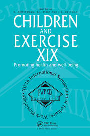 Children and Exercise XIX: Promoting health and well-being book cover