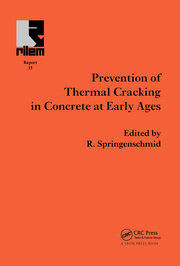 Prevention of Thermal Cracking in Concrete at Early Ages book cover