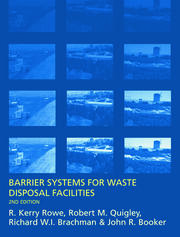 Barrier Systems for Waste Disposal Facilities book cover