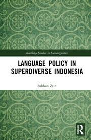 Language Policy in Superdiverse Indonesia book cover