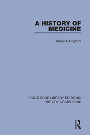 A History of Medicine book cover