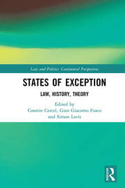 States of Exception: Law, History, Theory book cover