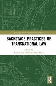 Backstage Practices of Transnational Law book cover