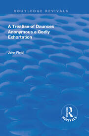 A Treatise of Daunces and A Godly Exhortation book cover