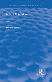 Arte of Rhethorique book cover